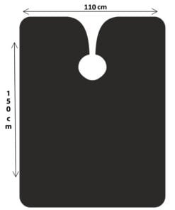 Barberman Penuar Tafetta Saç Kesim Önlüğü Berber Önlüğü No04 9 110x150