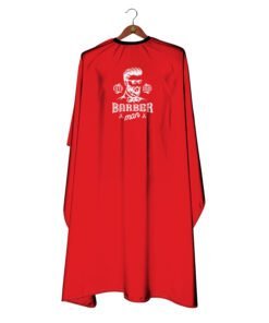 Barberman Penuar Tafetta Saç Kesim Önlüğü Berber Önlüğü No02