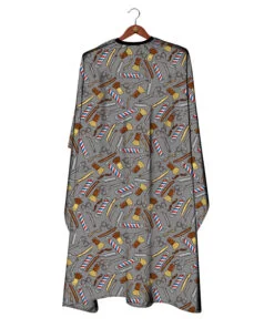 Barberman Penuar Mikro Saç Kesim Önlüğü Berber Önlüğü No34